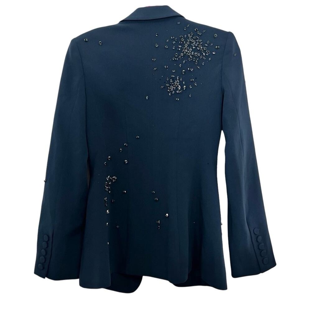 FINAL PRICE $695 Cinq á Sept Cheyenne Rhinestone Embellished Blazer - Picture 5 of 15